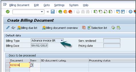 billing document report in sap