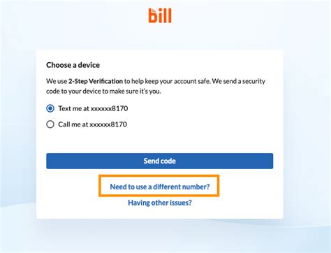 Bills.com Phone Number
