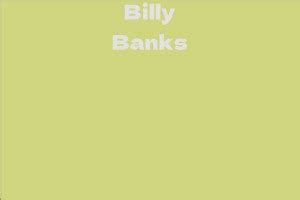 billy banks net worth