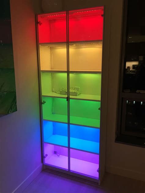Billy Bookcase With Lights