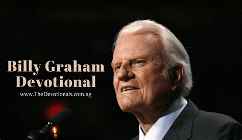 Billy Graham Devotional Printable