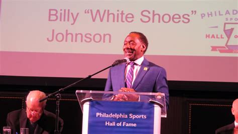 billy white shoes johnson hall of fame