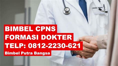 TERBAIK 08122230621 Bimbel CPNS ASN Dokter Umum Kotamobagu Manado