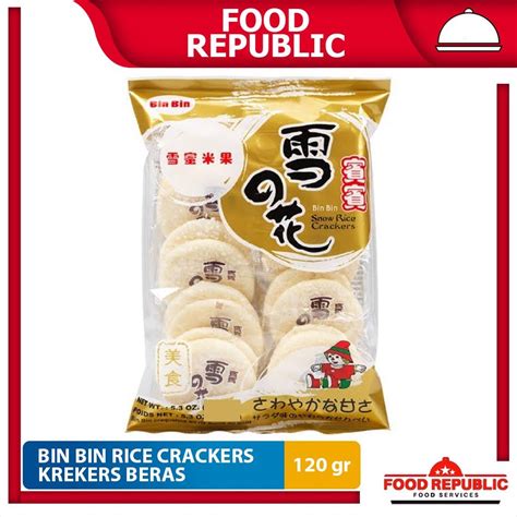 Bin Bin Rice Crackers Vegan