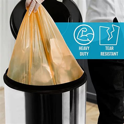 Bin Liners With Tie Handles