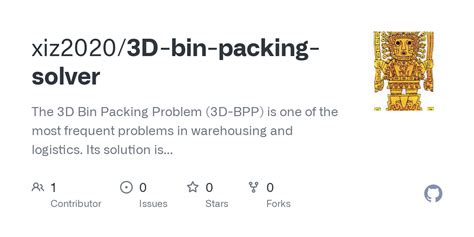 Bin Packing Problem Solver