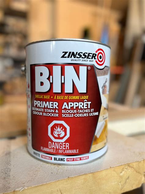 Bin Primer For Oak Cabinets