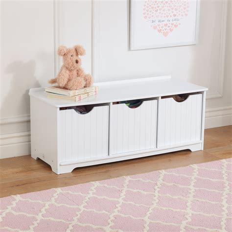 Bin Toy Storage Bench