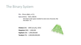 binary program math – the cornerstone of information processing system information