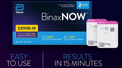 Binaxnow Covid Test Demonstration