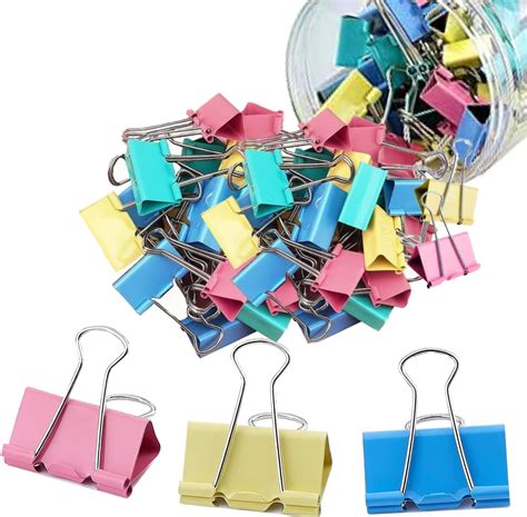 Binder Clips With Patterns