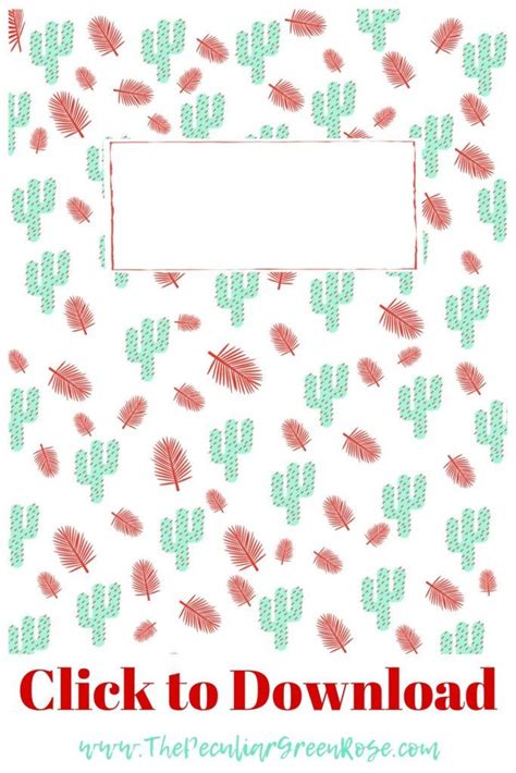 Binder Covers Printable Emo