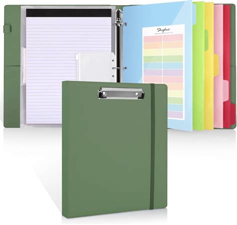 Binder With Clipboard Inside