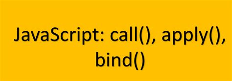 Binding Apply Javascript