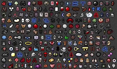 binding of isaac items list afterbirth