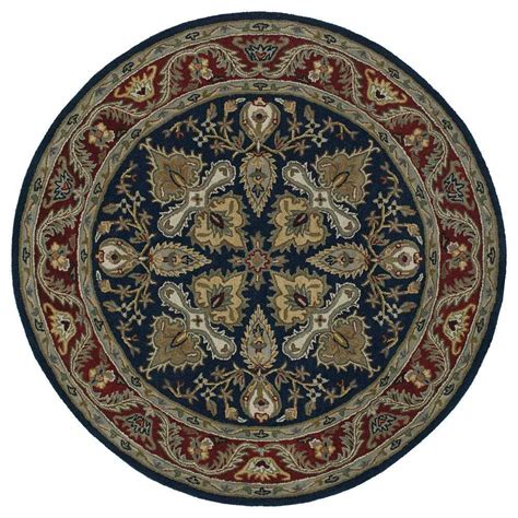 bing kaleen round rugs