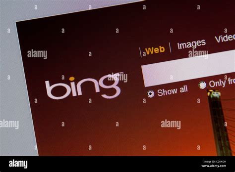 bing search engine website