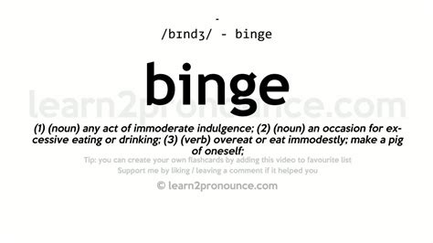 binge meaning in tagalog