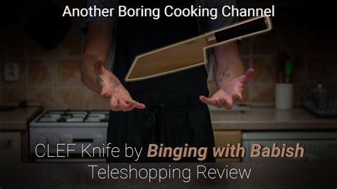 binging with babish clef knife