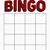 bingo blank card printable free