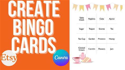 Bingo Cards On Canva