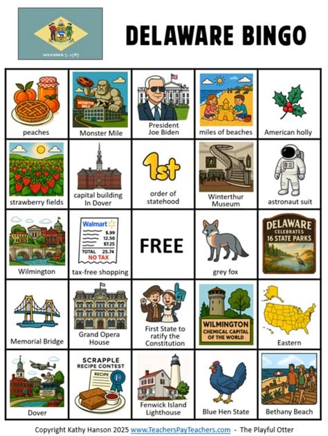 Bingo Game For Elementary Students