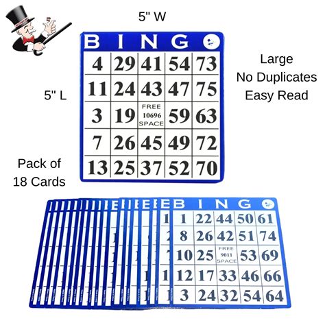 Bingo Hard Cards