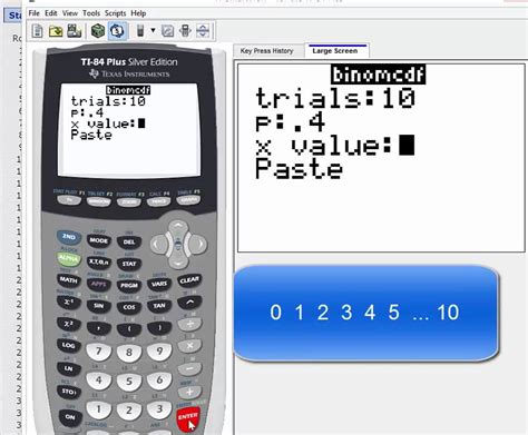 binomial cdf calculator ti-84