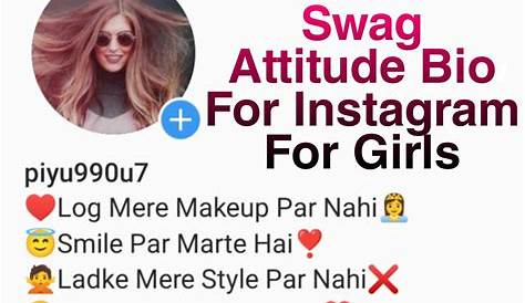 350+ BEST Instagram Bio For Girls (2022) | Attitude Stylish & VIP Bio