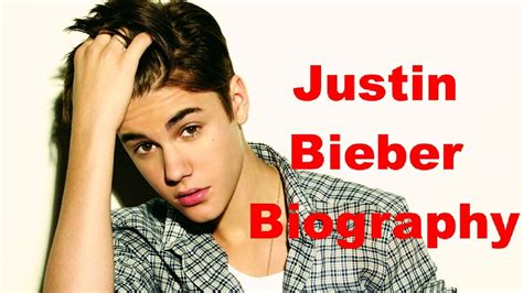 bio of justin bieber