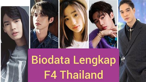 Daftar Lengkap Nama Asli Pemeran F4 Thailand Boys Over Flowers (2021