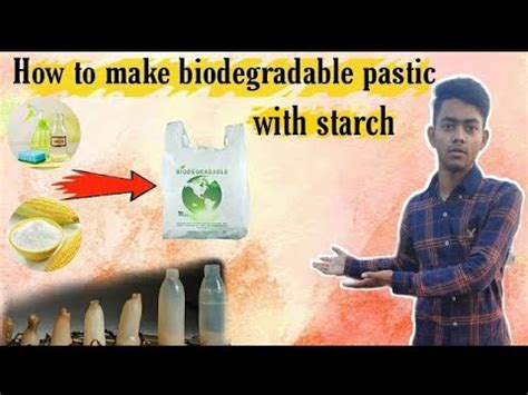 Biodegradable Plastic Recipe