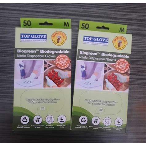 Biogreen Biodegradable Nitrile Gloves