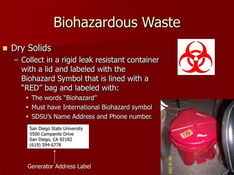 Biohazard Waste Definition