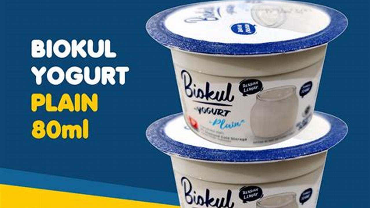 Jual Biokul Yogurt Stirred Blueberry 1 liter, Special Price