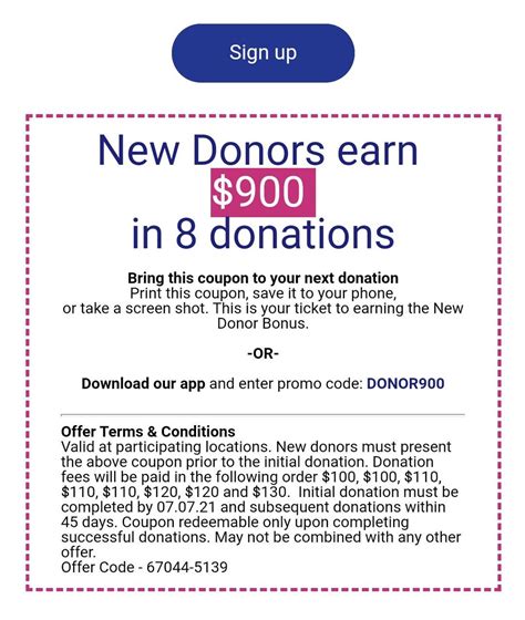 Introduction To Biolife New Donor Coupon