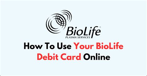 biolife cardholder website