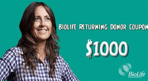 biolife returning donor bonus