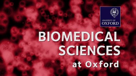 biomedical sciences at oxford