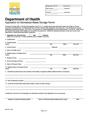 Biomedical Waste Permit Broward County