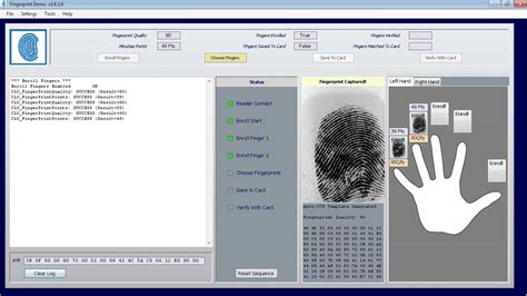 biometric fingerprint reader software