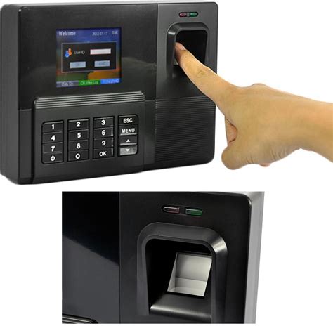biometric fingerprint time attendance machine