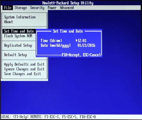 Bios Date And Time Wrong