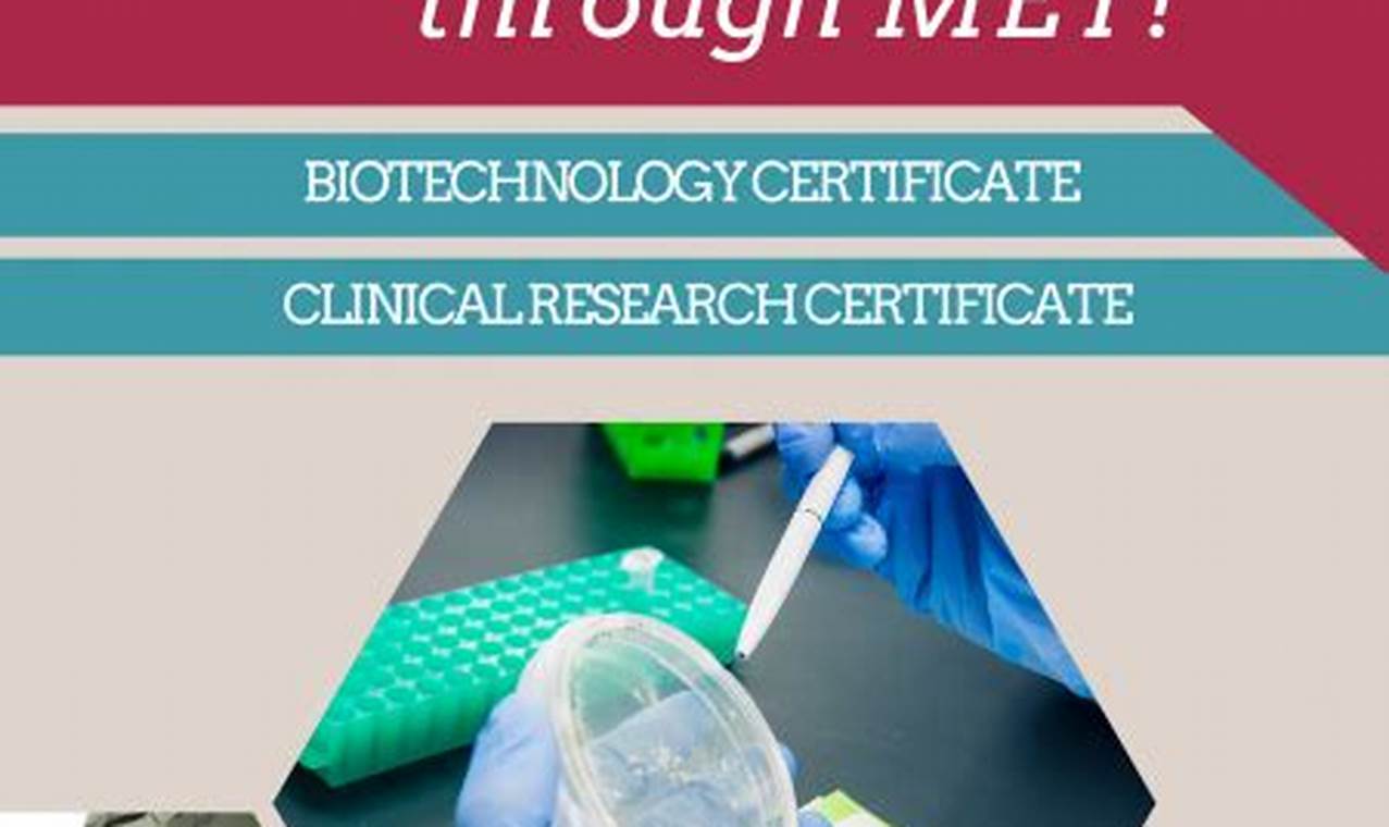 Unleash Your Biotech Potential: A Guide to Online Certificate Programs