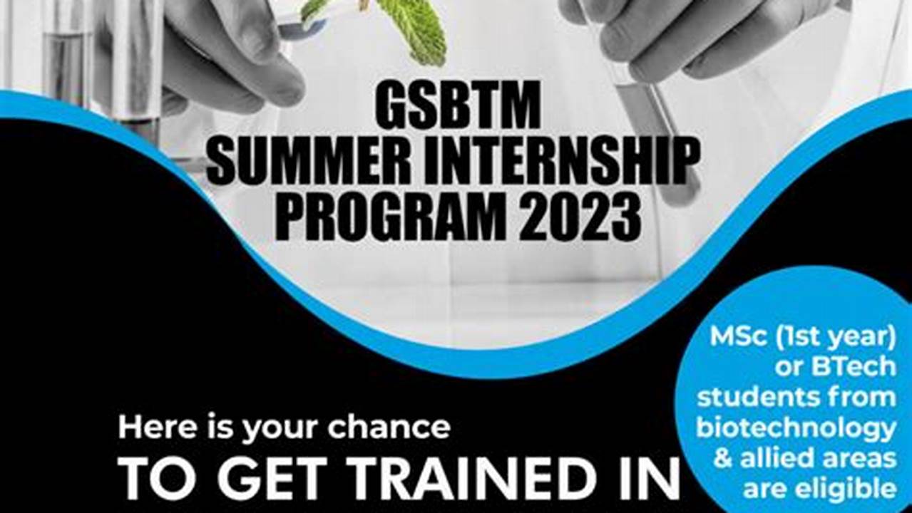 How to Secure a Biotechnology Internship for Summer 2023