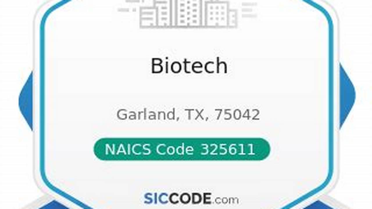 Demystifying the Biotechnology NAICS Code: A Comprehensive Guide