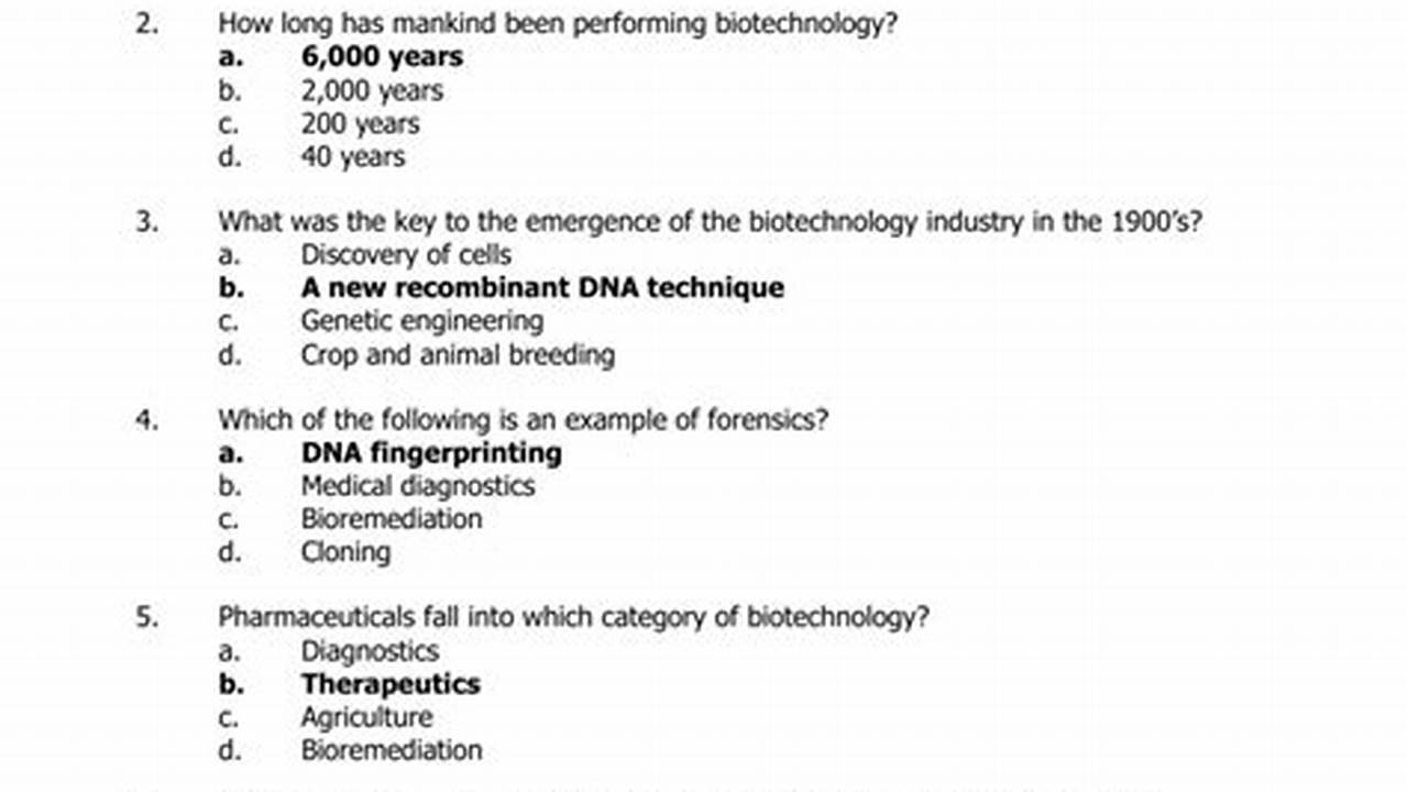 Master Biotechnology with Engaging Quizzes: A Guide for the Biotech Niche