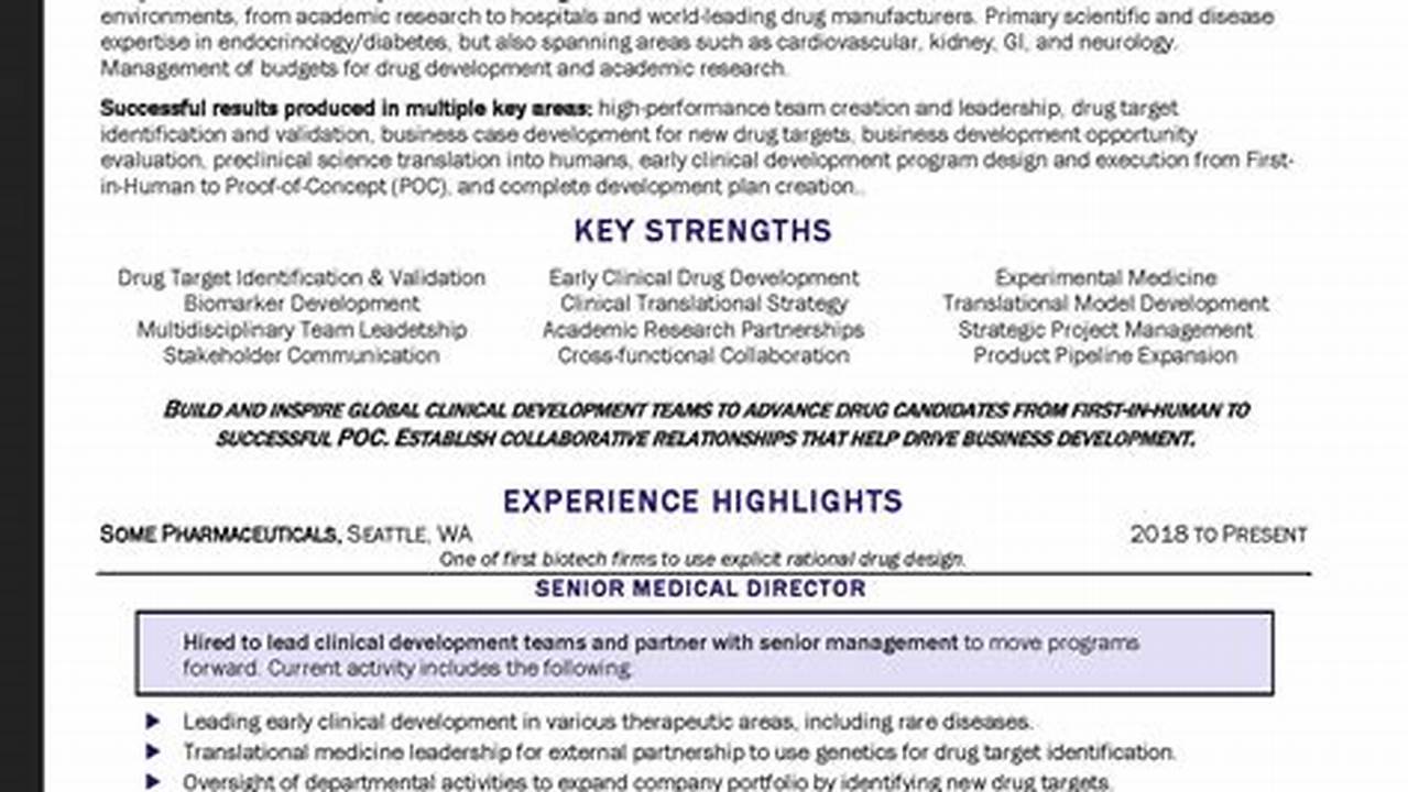 Your Key to Success: Tips for Writing Biotechnology Resume Examples That Get Results