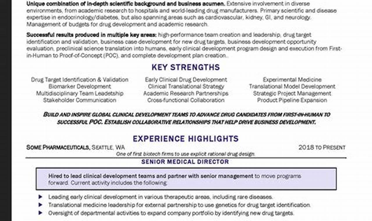 Your Key to Success: Tips for Writing Biotechnology Resume Examples That Get Results