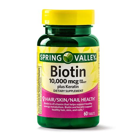 biotin hair supplements